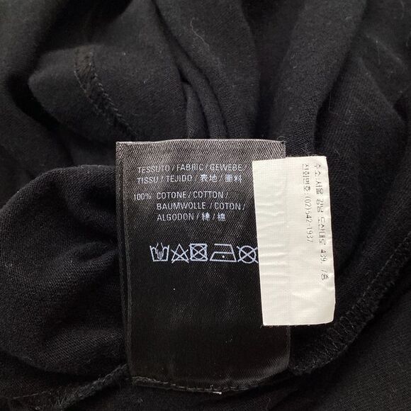 Balenciaga BB Logo-Print T-Shirt in Black Cotton - Picture 7 of 7